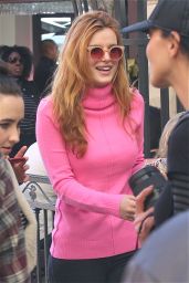 Bella Thorne in Ripped Jeans - The Grove in West Hollywood 12/23/2015