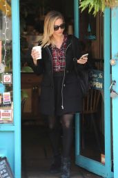 Brittany Snow Casual Style - Shopping in Brooklyn, 12/2/2015