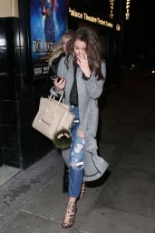 Brooke Vincent - Arrives at the Bodyguard Press Night at the Palace Theatre in Manchester, December 2015
