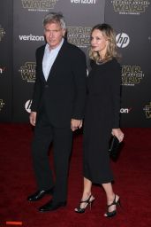 Calista Flockhart and Harrison Ford – Star Wars: The Force Awakens Premiere in Hollywood