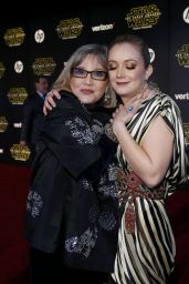 Carrie Fisher – Star Wars: The Force Awakens Premiere in Hollywood