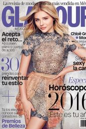 Chloe Grace Moretz - Glamour Magazine Cover Mexico January 2016