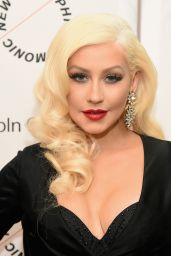 Christina Aguilera - Sinatra Voice for a Century Event in New York, 12/3/2015