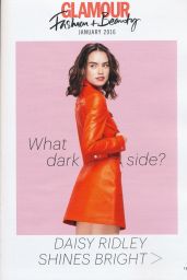 Daisy Ridley - Glamour Madgazine UK January 2015 Issue
