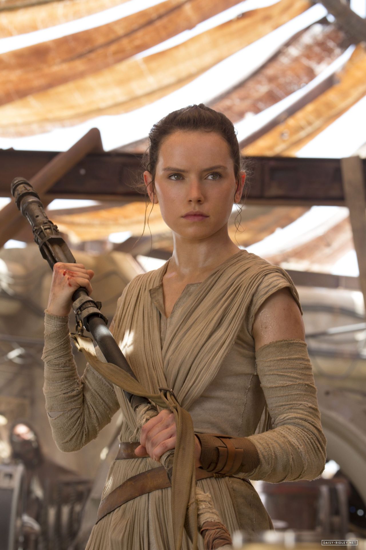 Daisy Ridley Star Wars The Force Awakens Poster Stills And Promos