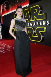 Daisy Ridley - Star Wars: The Force Awakens Premiere in London