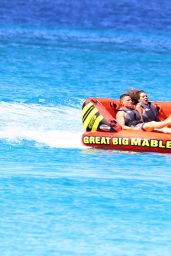 Danielle Lloyd and beau Michael - Enjoys a Day of watersports - Barbados 12/17/2015