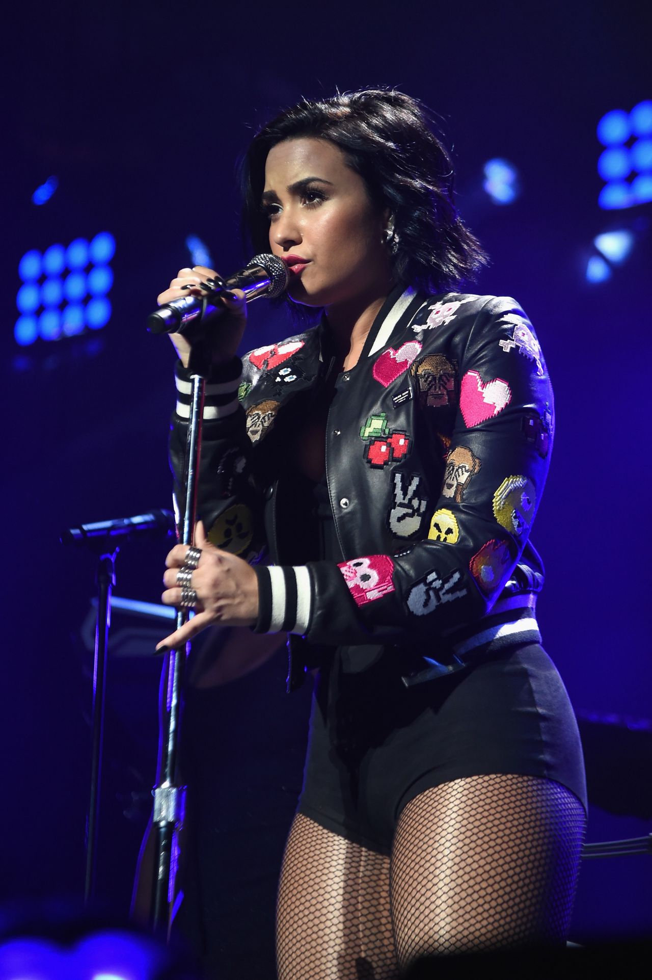 Demi Lovato - Hot 99.5's Jingle Ball 2015 in Washington, DC