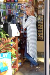Denise Richards Shopping in Beverly Hills, December 2015