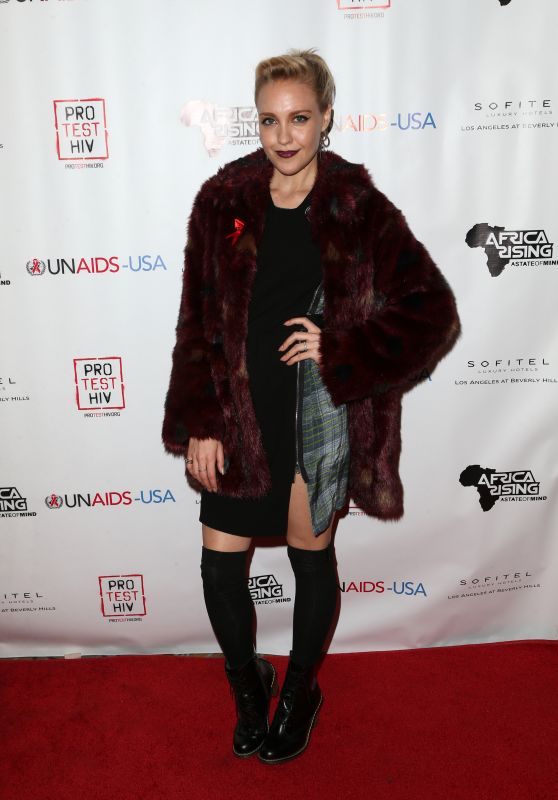 Eden xo – Inaugural World AIDS Day Benefit – USA and Africa Rising in Beverly Hills, 12/2/2015