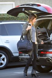 Elisabetta Canalis - Shopping at Fred Segal in Los Angeles, December 2015