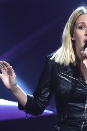 Ellie Goulding - Performes During the Live Show of The Voice of Holland in Netherlands 12/20/2015