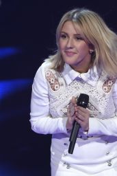 Ellie Goulding - Performes During the Live Show of The Voice of Holland in Netherlands 12/20/2015