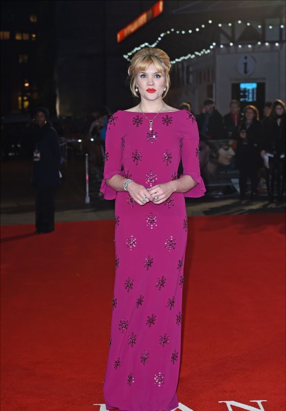 Emerald Fennell on Red Carpet – The Danish Girl Premiere in London