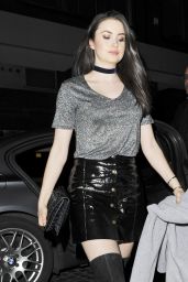 Emma Miller Night Out Style - Chiltern Firehouse in London 12/19/2015 