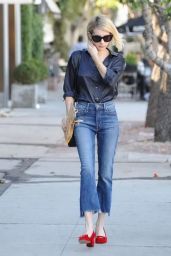 Emma Roberts Street Fashion - Out in Melrose 12/23/2015