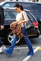 Emmanuelle Chriqui Street Style - Out in Brentwood, December 2015
