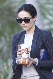 Emmy Rossum - Out for Lunch in West Hollywood 12/20/2015