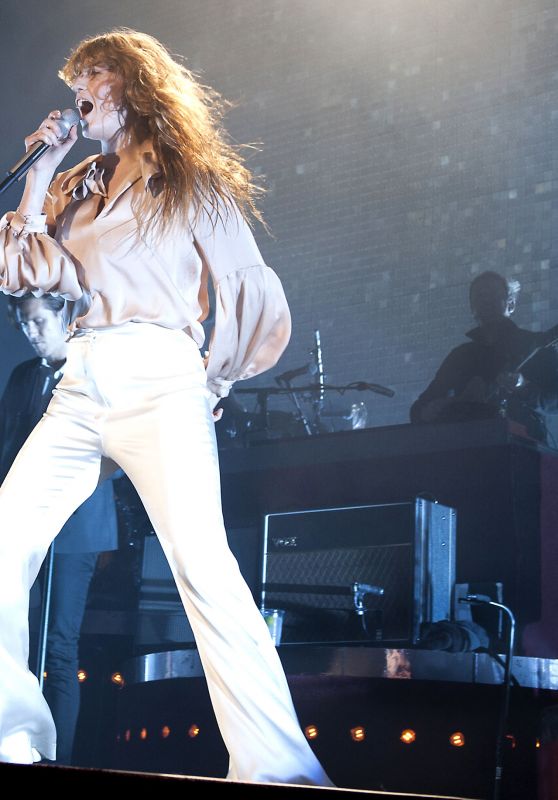 Florence Welch - Florence and The Machine Performing live at the SSE Hydro in Glasgow