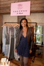 Gabrielle Union - Shopping at the Calypso St. Barth