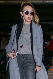 Gigi Hadid at LAX Airport, December 2015