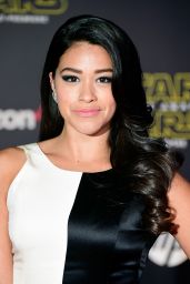 Gina Rodriguez – Star Wars: The Force Awakens Premiere in Hollywood