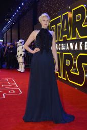 Gwendoline Christie – Star Wars: The Force Awakens Premiere at Odeon Leicester Square, London