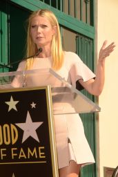 Gwyneth Paltrow at the Rob Lowe Hollywood Walk of Fame Ceremony in Hollywood, 12-8-2015