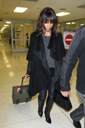 Halle Berry at Los Angeles International Airport, 12/9/2015