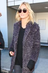 Heidi Klum at LAX Airport, 12/15/2015
