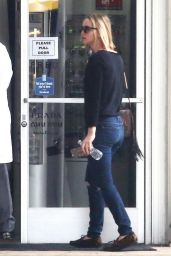 Jennifer Lawrence in Ripped Jeans - December 2015