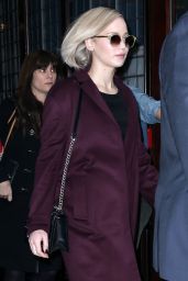 Jennifer Lawrence Leaving Her Hotel in New York City, 12/14/2015