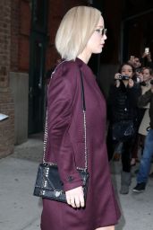 Jennifer Lawrence Leaving Her Hotel in New York City, 12/14/2015
