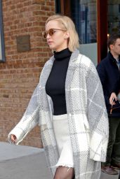 Jennifer Lawrence Style - Leaving Her Hotel in New York, 12/13/2015