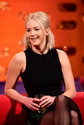 Jennifer Lawrence - The Graham Norton Show in London Airing 12/31/2015 