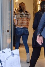 Jennifer Lopez Booty in Jeans - Shopping at Prada Milano in Beverly Hills, December 2015