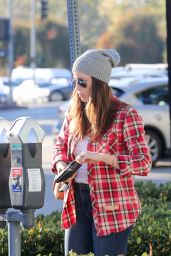 Jessica Biel Casual Style - Out in West Hollywood, December 2015