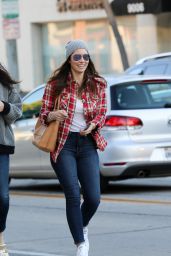 Jessica Biel Casual Style - Out in West Hollywood, December 2015