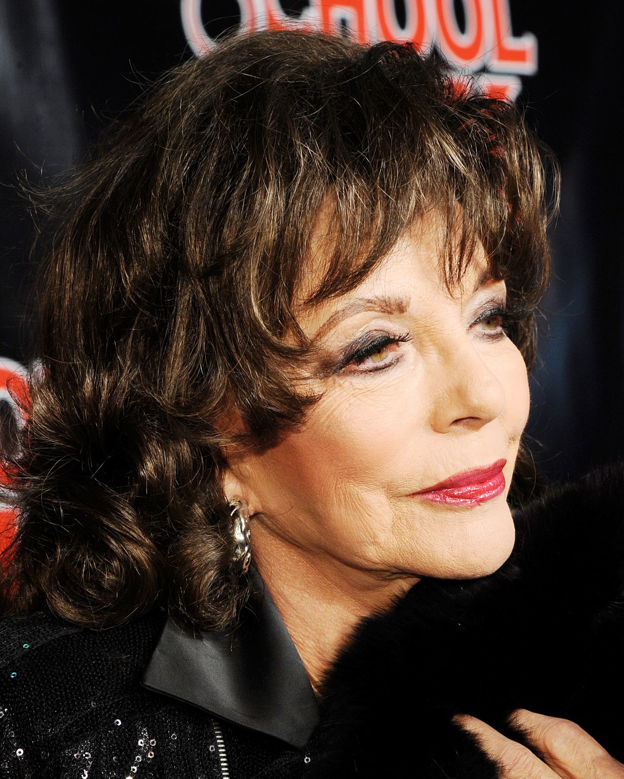 Recent picture of joan collins