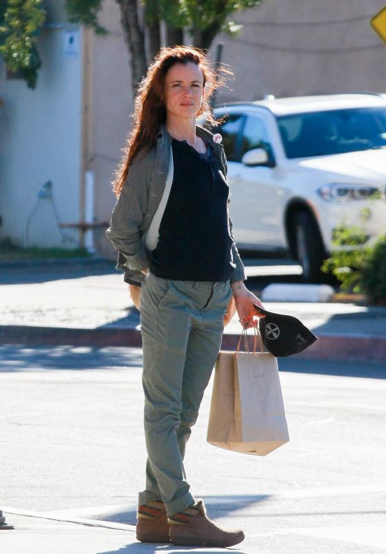 Juliette Lewis Casual Style - Out in West Hollywood 12/26/2015