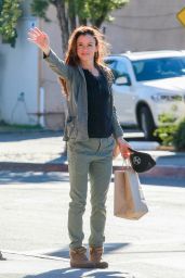 Juliette Lewis Casual Style - Out in West Hollywood 12/26/2015
