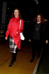 Juliette Lewis Leaves Cage the Elephant Live in Los Angeles, December 2015