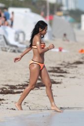 Karrueche Tran Hot in a Bikini - Miami, 12/18/2015