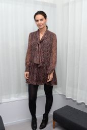 Katie Holmes - Promoting Her Alterna Haircare Line in New York City, 12/14/2015 