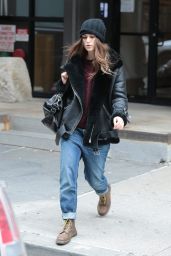 Keira Knightley Street Style - Out in New York City, 12/26/2015 ...