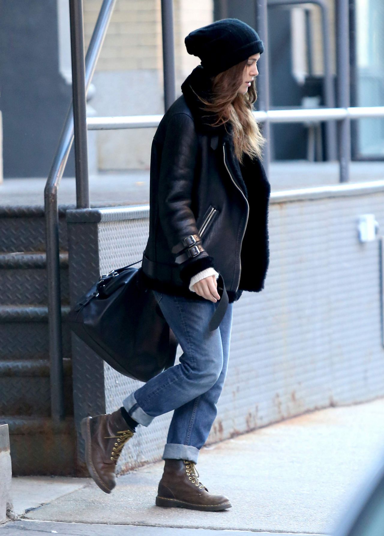 Keira Knightley - Out in NYC, December 2015 • CelebMafia