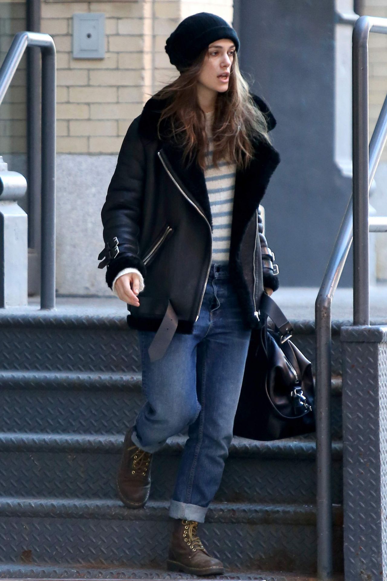 Keira Knightley - Out in NYC, December 2015 • CelebMafia