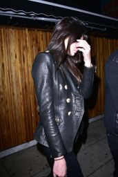 Kendall Jenner Night Out Style - Leaving Nice Guy