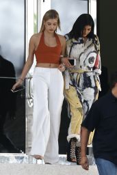 Kylie Jenner and Hailey Baldwin - Shopping in Miami 12-6-2015