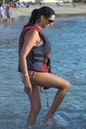 Lauren Silverman in a Bikini - Jet-skiing in Barbados 12/30/2015 